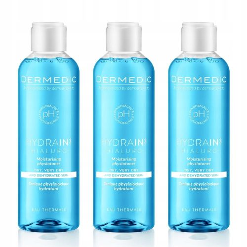 Dermedic Hydrain3 Hialuro - Tonik Hidratantni 3x200ml