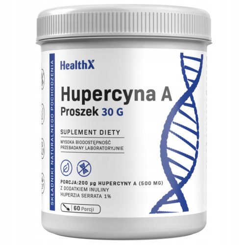 HealthX Hupercyn A 30 g – 200 µg, 60 porcija, Podržava pamćenje i koncentraciju