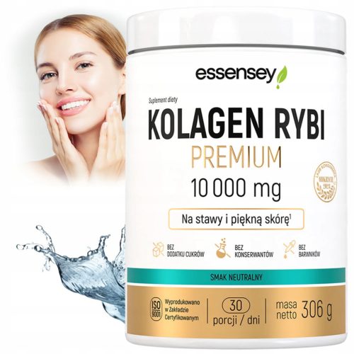 Essensey Premium Riblji Kolagen 10000 mg - Suplement za Zdrave Kosti i Kožu