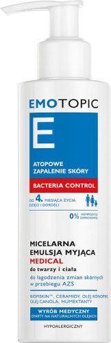 EMOTOPIC Emulzija za nježno čišćenje lica i tijela kod atopijskog dermatitisa