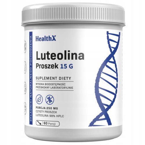 HealthX Luteolin 98% 15 g - Podržava zdravlje mozga i protuupalno djelovanje