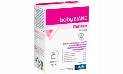 Kapi za novorođenčad Babybiane Reflexe - Podrška za razvoj i imunitet, 30ml