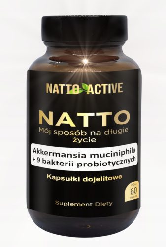 Natto Active K2 MK7 + Akkermansia: Probiotička Formula za Zdravlje (60 kapsula)
