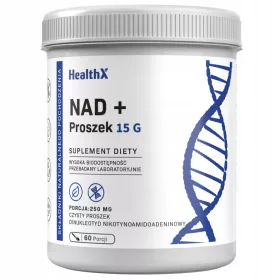   HealthX NAD+ 250 mg - Dodatak Prehrani za Energetsku Potporu i Protiv Starenja