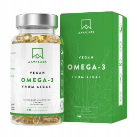 Veganski Omega 3 iz algi - 90 kapsula, 600mg DHA, 300mg EPA