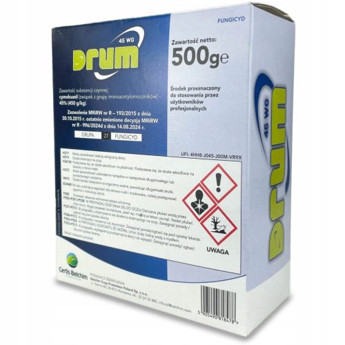 Drum 45 WG - Fungicid u Granulama za Zaštitu Krompira (500 g)