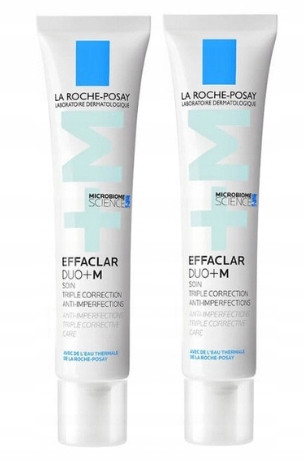 La Roche-Posay Effaclar Duo+ M krema za lice protiv nesavršenosti 2x40ml