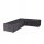 Pokrovac za vrtne garniture u obliku "L" 255x330x70 AeroCover, sivi