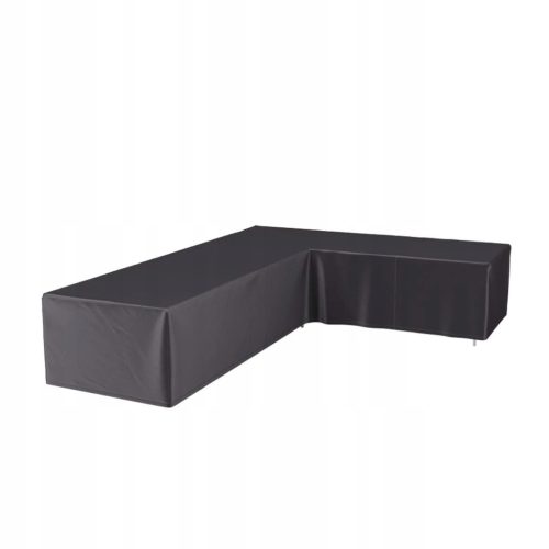Pokrovac za vrtne garniture u obliku "L" 255x330x70 AeroCover, sivi