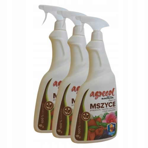 Agrecol Natura Tekućina protiv lisnih uši i drugih štetnika 1L - Paket od 3 komada