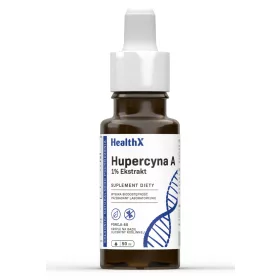   HealthX Hupercyna A u Kapima, 50 ml - Potpora za Memoriju i Koncentraciju