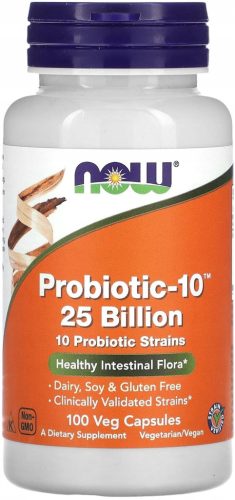 Probiotic-10 25 Billion NOW Foods – Snažan saveznik za vaš probavni sustav i imunitet