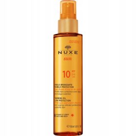   NUXE Sun Brončani Ulje za Sunčanje za Lice i Tijelo SPF10, 150 ml