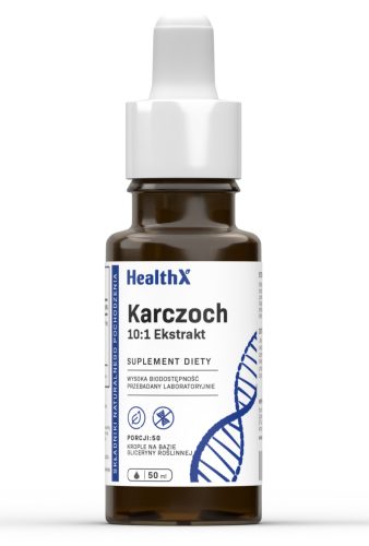 HealthX Artičoka Ekstrakt 10:1 – 350 mg - Dodatak poboljšava metabolizam i detoksikaciju