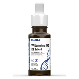 HealthX Vitamin D3 + K2 MK-7 Kapi - 50 ml