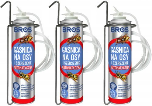 Aerosol za uništavanje osa i stršljenova s dugim crijevom - 400ml, 3 komada