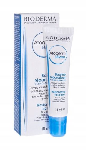 BIODERMA Atoderm Balzam za Usne - Intenzivna Njega za Suhe i Napukle Usne