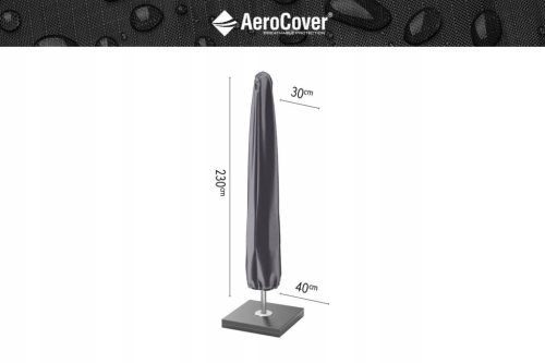 Pokrovac za suncobran AeroCover 230x30/40, antacit - Homms