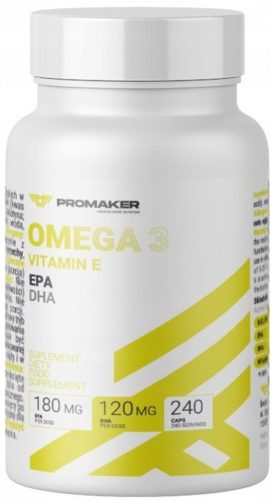 Promaker Omega-3 - Kapsule s Omega-3 Masnim Kiselinama, 240 kom