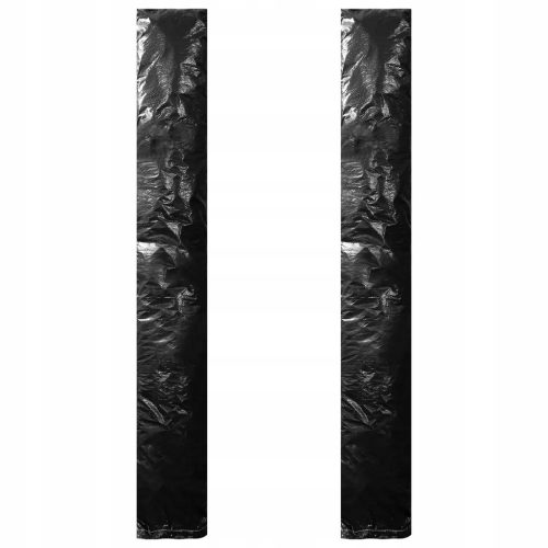Set Pokrivala za Vrtni Suncobran, 2 komada, s Patentnim Zatvaračem, PE, 200 cm
