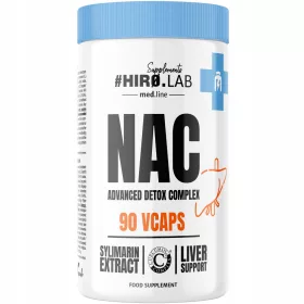   HIRO.LAB NAC Advanced Detox Complex, 90 Vegetarijanskih Kapsula