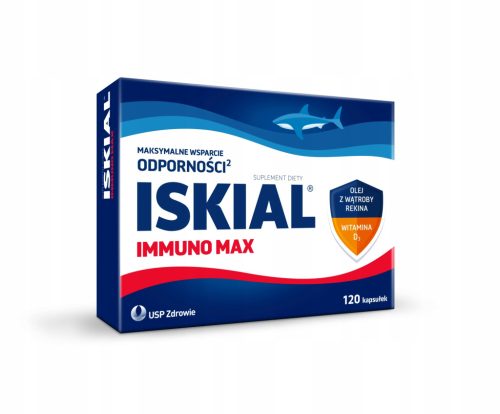 ISKIAL IMMUNO MAX - 120 kapsula za jačanje imuniteta s uljem jetre morskog psa