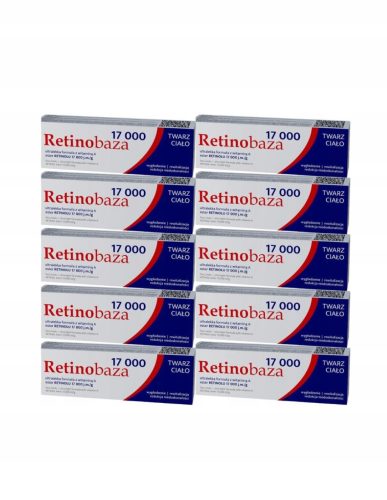 Retinobaza 17000 krema s vitaminom A za intenzivnu njegu kože, 30g - pakiranje 10 komada