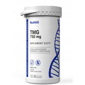   HealthX TMG Betain 60 Kapsula - Podržava Zdravlje Srca i Mozga