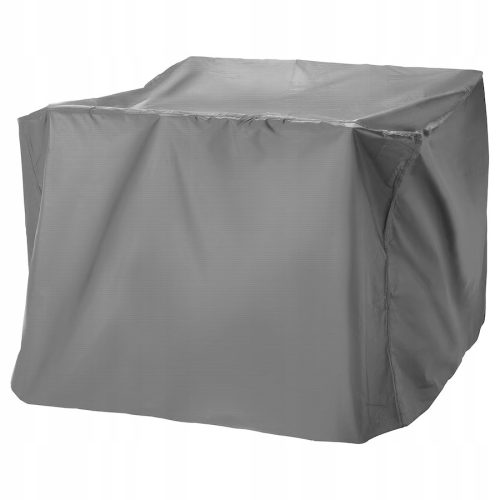 IKEA KUGGASKAR Pokrovac za vrtni namještaj, sivi, 150x150 cm