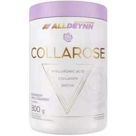   Alldeynn Collarose 300g - Visokokvalitetni Kolageni Dodatak s Okusom Maline i Jagode
