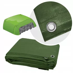 Plandeka Premium LINE 140g, zelena, 8x14