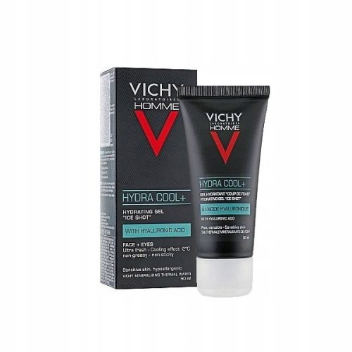 Vichy Homme Hydra Cool+ Gel za lice s hialuronskom kiselinom 50ml