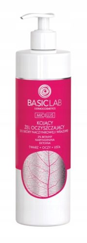 BasicLab Gel za umivanje osjetljive i kuperozne kože 300ml