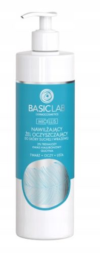 BasicLab Hidratantni gel za čišćenje suhe i osjetljive kože 300ml