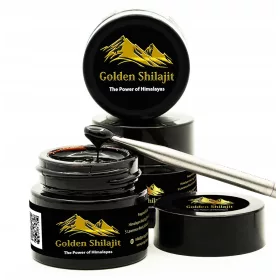   Himalayan Golden Shilajit - Najčišći Oblik Mumie za Zdravlje Tijela i Uma