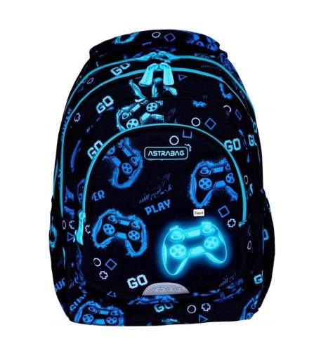 Vrhunski školski ruksak s 3 pretinca - Astrabag Go Playing