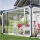 Vodootporna Transparentna PVC Cerada 420 g/m² s Aluminijskim Očkima 2x1 m