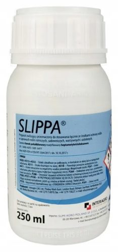 SLIPPA 0,25L - Adjuvant za poboljšanje učinkovitosti sredstava za zaštitu biljaka