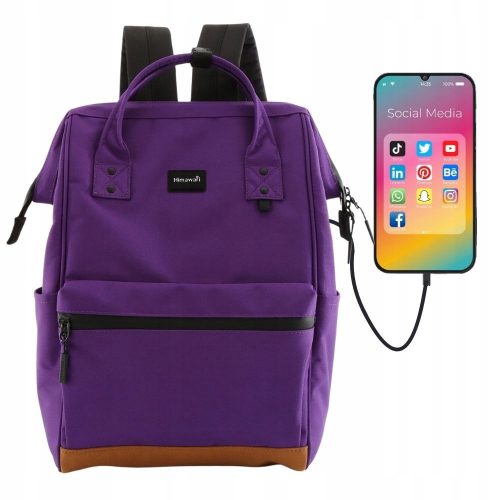 Plecak Himawari® - Stylni, Funkcionalni Gradski Ruksak s USB Portom