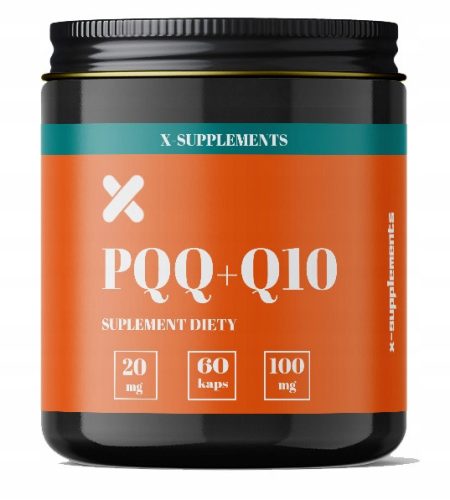 X-Supplements PQQ + Koenzym Q10 - Zaštita za energiju i zdravlje srca, 60 kapsula