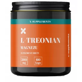   L-Treonin Magnezija 500mg - 60 kapsula za Potporu Mozga i Smanjenje Stresa