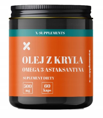 Krilovo ulje 500mg - 60 kapsula - Podrška zdravlju srca i mozga