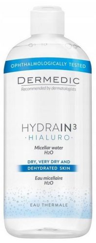 Micelarni losion Dermedic Hydrain3 Hialuro za suhu kožu 500ml