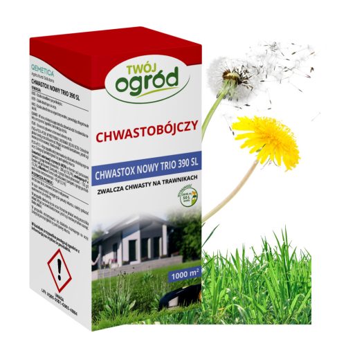 CHWASTOX Novi Trio 390 SL 200ml - Efikasno uklanjanje korova s travnjaka