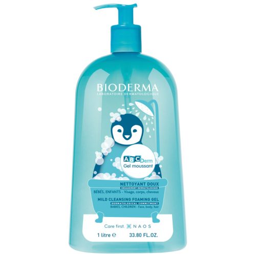 BIODERMA ABCDerm Gel Moussant - Nježni gel za pranje djece 1000 ml