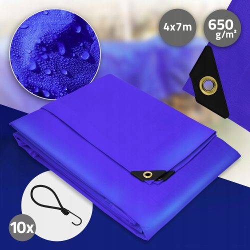 Premium Plandeka S Metalnim Očkima 650 g/m² - Otporna i Vodonepropusna!