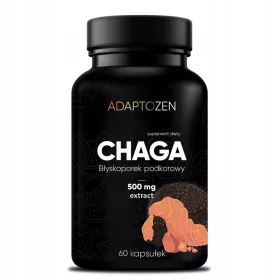   ADAPTOZEN Chaga – Prirodni Štit za Vaš Organizam (60 kapsula)