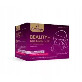   Protego Beauty+ Kolagen 5000 s Okusom Maline i Jagode, Dodatak Prehrani
