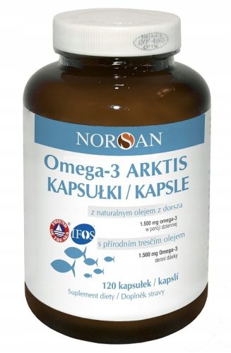 Kapsule Omega-3 Arctic iz prirodnog ulja bakalara - 120 komada