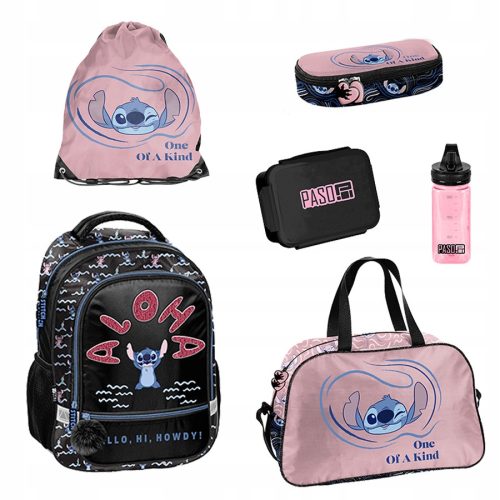 Kompletan Školski Set Paso StitchDS25AH-260/6B - Uzbuđenje za Mlade Disney Fanove